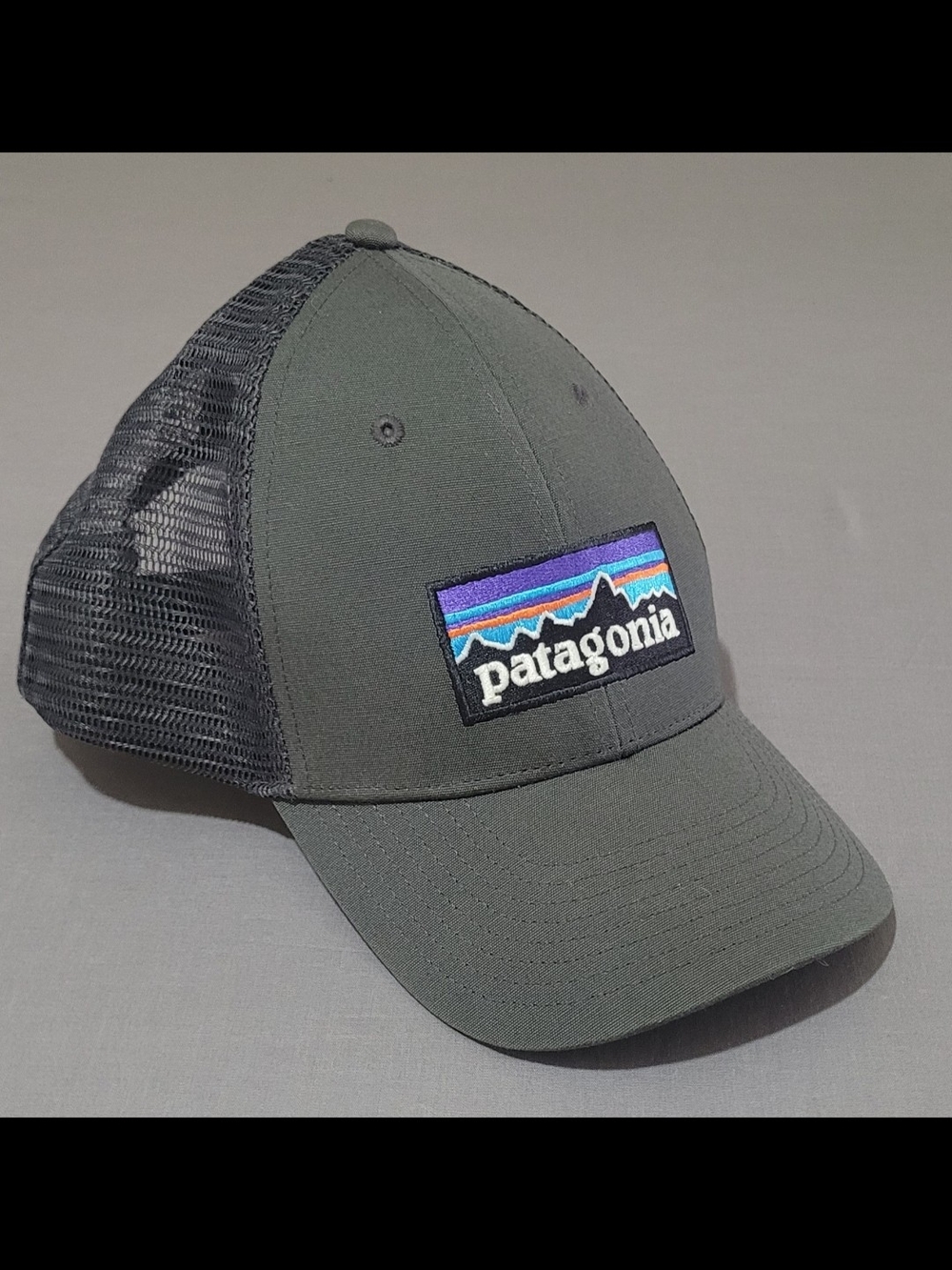 Patagonia Men's Dark Gray Trucker Hat